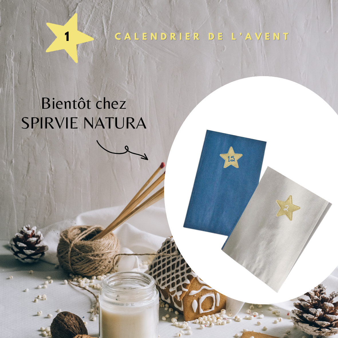 Calendrier de l'Avent SPIRVIE NATURA 2025